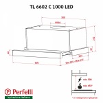Perfelli TL 6602 C S/I 1000 LED - купити в інтернет-магазині Техностар