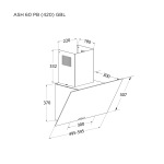 Pyramida ASH 60 PB (420) GBL - купити в інтернет-магазині Техностар