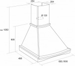 Pyramida R 90 WHITE NUT/U - купити в інтернет-магазині Техностар