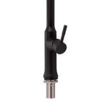Q-tap Baruska з висувним виливом QTBAR9137103UB Black Matt - купити в інтернет-магазині Техностар