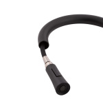 Q-tap Baruska з висувним виливом QTBAR9137103UB Black Matt - купити в інтернет-магазині Техностар