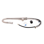 Q-tap Evicka з висувним виливом QTEVI91103UN Brushed Nickel PVD - купити в інтернет-магазині Техностар