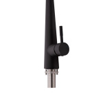 Q-tap Evicka з висувним виливом QTEVI9135103UB Black Matt - купити в інтернет-магазині Техностар