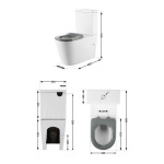 Q-tap Freedom інклюзивний Rimless WHITE QT22226098W - купити в інтернет-магазині Техностар