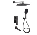 Q-tap Gemini QTGEM114GMB45704 Gunmetal Black PVD - купити в інтернет-магазині Техностар