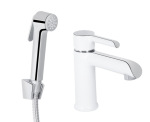 Q-tap Grand (з гігієнічним душем) QTGRA272CRW45671 Chrome/White - купити в інтернет-магазині Техностар