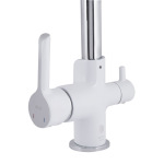 Q-tap Grand з підключенням для питної води QTGRA362CRW45668 Chrome/White - купити в інтернет-магазині Техностар