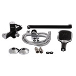 Q-tap Grand QTGRABCR005 Chrome/Black - купити в інтернет-магазині Техностар