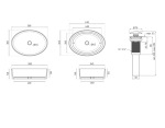Q-tap Kolibri 500x360x140 мм White QT10113054W + PU02 - купити в інтернет-магазині Техностар