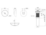 Q-tap Owl 400х400х155 White QT1911K53WN + PU02 - купити в інтернет-магазині Техностар