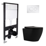 Q-tap Robin New Ultra Quiet 490x365x325 + Standard (кругла клавіша Chrome) - купити в інтернет-магазині Техностар