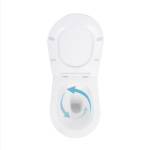 Q-tap Robin Ultra Quiet QT13332381AW Soft-close WHITE - купити в інтернет-магазині Техностар
