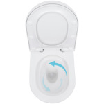 Q-tap Scorpio ML Ultra Quiet 490x365x325 мм, з сидінням Soft-close MagLock, White QTSCOML26W49622 - купити в інтернет-магазині Техностар