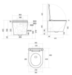 Q-tap Scorpio ML Ultra Quiet з сидінням Soft-close MagLock, White QTSCOML26W49624 - купити в інтернет-магазині Техностар