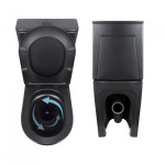 Q-tap Scorpio Matt Black QT14226088AMB + набір гігієнічного душу Lidz Aria Black LDARI110BLA43394 - купити в інтернет-магазині Техностар