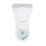 Q-tap Scorpio безободковий Ultra Quiet з сидінням Soft-close QT14226088AW - купити в інтернет-магазині Техностар