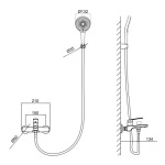Q-tap Slavonice QTSLV259CRM48034 Chrome - купити в інтернет-магазині Техностар