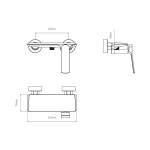 Q-tap Slavonice QTSLA266BLM45908 Black Matt - купити в інтернет-магазині Техностар