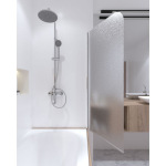 Q-tap Standard CRM407513APL скло Pear 6 мм, 75х130 см, ліва - купити в інтернет-магазині Техностар