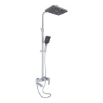 Q-tap Swan Cascada на три споживача (з виливом) QTSWA111CRM45566 Chrome - купити в інтернет-магазині Техностар