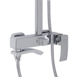 Q-tap Swan Cascada на три споживача (з виливом) QTSWA111CRM45566 Chrome - купити в інтернет-магазині Техностар