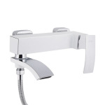 Q-tap Swan Cascada QTSWA260CRW45569 Chrome/White - купити в інтернет-магазині Техностар