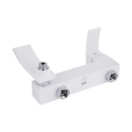 Q-tap Swan Cascada QTSWA260CRW45569 Chrome/White - купити в інтернет-магазині Техностар