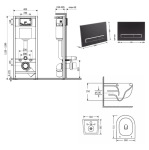 Q-tap Taurus Ultra Quiet + Nest 4 в 1 (лінійна клавіша Matt Black) - купити в інтернет-магазині Техностар