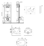 Q-tap Taurus Ultra Quiet 490x360x380 + Nest 4 в 1 (кругла клавіша White) - купити в інтернет-магазині Техностар