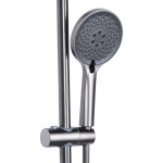 Q-tap Vlasta New на три споживача (з виливом) QTVLA111GMB45651 Gunmetal Black PVD - купити в інтернет-магазині Техностар