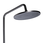 Q-tap Vlasta New на три споживача (з виливом) QTVLA111GMB45651 Gunmetal Black PVD - купити в інтернет-магазині Техностар