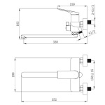 Q-tap Vlasta New QTVLA260CRM45644 Chrome - купити в інтернет-магазині Техностар