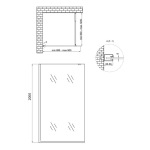 Q-tap Walk-In Standard BLM209.C8   - купити в інтернет-магазині Техностар