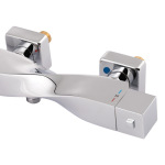 Q-tap Zkrouceny термостатичний QTZKR40T105C Chrome - купити в інтернет-магазині Техностар