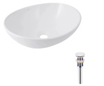 Q-tap накладна овальна 415x340x140 мм White + Донний клапан PU02 - купити в інтернет-магазині Техностар
