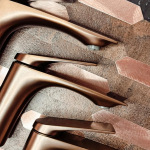 REA Avalon низький, brushed copper (REA-B5064) - купити в інтернет-магазині Техностар