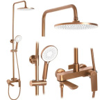REA Avalon з виливом, brushed copper (REA-P2418) - купити в інтернет-магазині Техностар