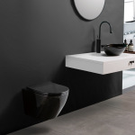 REA Carlo Mini Flat black gloss (REA-C8936) - купити в інтернет-магазині Техностар