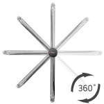 REA Lugano чорний, матовий високий (REA-B5001) - купити в інтернет-магазині Техностар