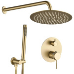 REA Lungo Grip brushed gold + box прихованого монтажу (REA-P8950) - купити в інтернет-магазині Техностар