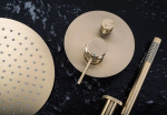 REA Lungo Grip brushed gold + box прихованого монтажу (REA-P8950) - купити в інтернет-магазині Техностар