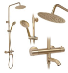 REA Lungo brush gold, з термостатом (REA-P6604) - купити в інтернет-магазині Техностар