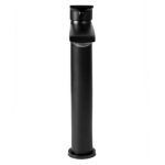 REA Luppo black mat, високий (REA-B9637) - купити в інтернет-магазині Техностар