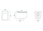 REA Mateo Rimless  (REA-C1258) - купити в інтернет-магазині Техностар