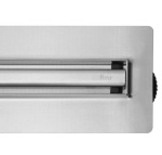 REA Neo Slim Pro 600 мм, сифон, ніжки, матова сталь (REA-G5801) - купити в інтернет-магазині Техностар