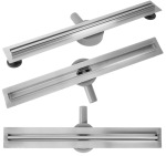 REA Neo Slim Pro 800 мм, + сифон, ніжки, матова сталь (REA-G5802) - купити в інтернет-магазині Техностар