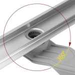 REA Neox Superflow 90 nikiel brushed (REA-G2708) - купити в інтернет-магазині Техностар