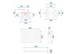 REA Oval чорний (REA-P8467) - купити в інтернет-магазині Техностар