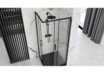 REA Punto 80x80 black безпечне скло, прозоре (REA-K4800) - купити в інтернет-магазині Техностар