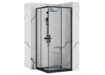 REA Punto 80x80 black безпечне скло, прозоре (REA-K4800) - купити в інтернет-магазині Техностар